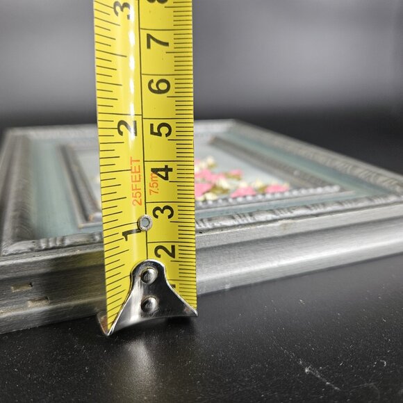 Vintage Budnik Floral Oil Painting Pink Flowers Original Signed Framed Art 7x8in - Picture 11 of 11